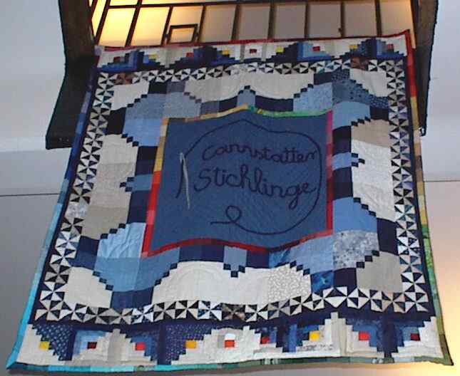 zu Cannstatter Stichlinge und zum KiFu - Quilt!